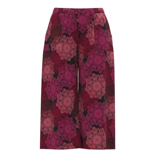 LuLaRoe LuLaRoe Justine Pant - Crimson Mandala Bloom 