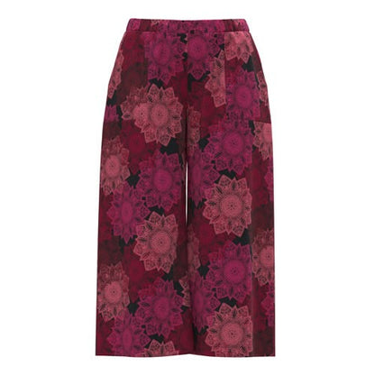 LuLaRoe LuLaRoe Justine Pant - Crimson Mandala Bloom 
