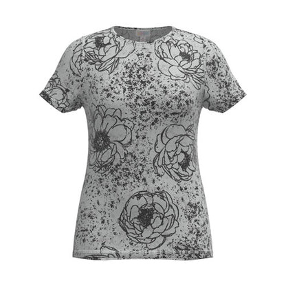 LuLaRoe LuLaRoe Miranda Mesh T - Midnight Sketch Bloom (Copy) 