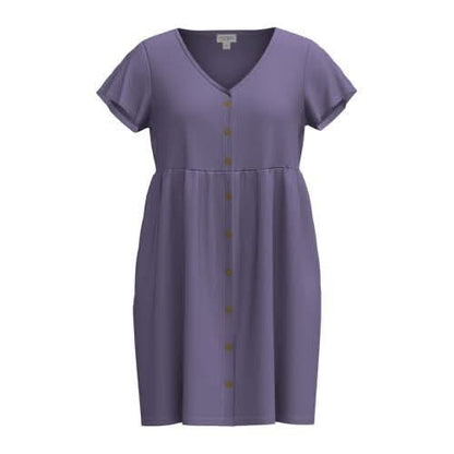 LuLaRoe LuLaRoe Heidi Dress - Solid Dusty Lavender 