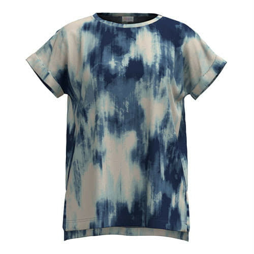 LuLaRoe LuLaRoe Leah Tunic - Indigo Cloud Wash 