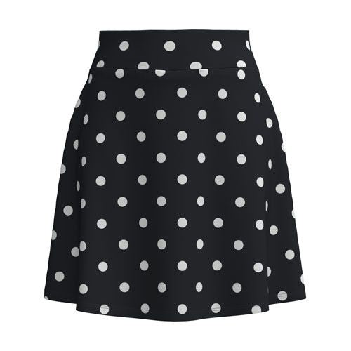 LuLaRoe Eileen Skort - Black & White Polka Dot