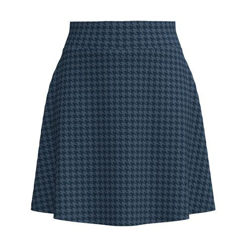 LuLaRoe Eileen Skort - Slate Blue Micro Houndstooth