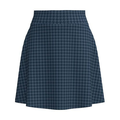 LuLaRoe Eileen Skort - Slate Blue Micro Houndstooth