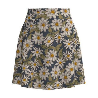 LuLaRoe Eileen Skort - Blue & Olive Daisy Floral