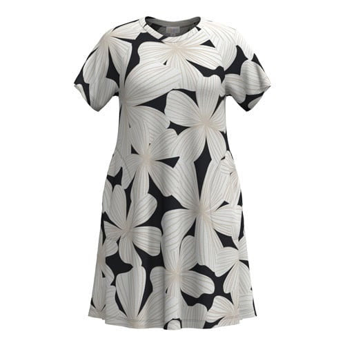 LuLaRoe LuLaRoe Celia Dress - Black and White Oversized Floral 