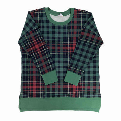 LuLaRoe Holiday Hannah - Evergreen Tartan