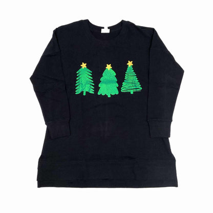 LuLaRoe Holiday Hannah - Starry Evergreens