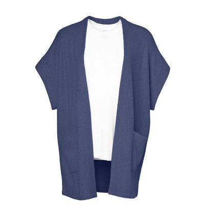 LuLaRoe Jimae Sweater Cardigan - Solid Deep Navy Blue