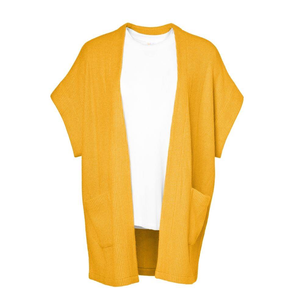 LuLaRoe Jimae Sweater Cardigan - Solid Golden Yellow