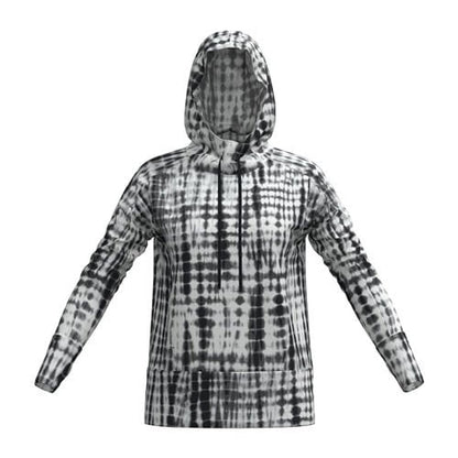 LuLaRoe LuLaRoe Regan 2.0 Pullover Hoodie – Inkstone Tie-Dye Grid 