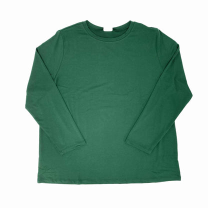 LuLaRoe Holiday Sharon - Solid Holly Jolly Green