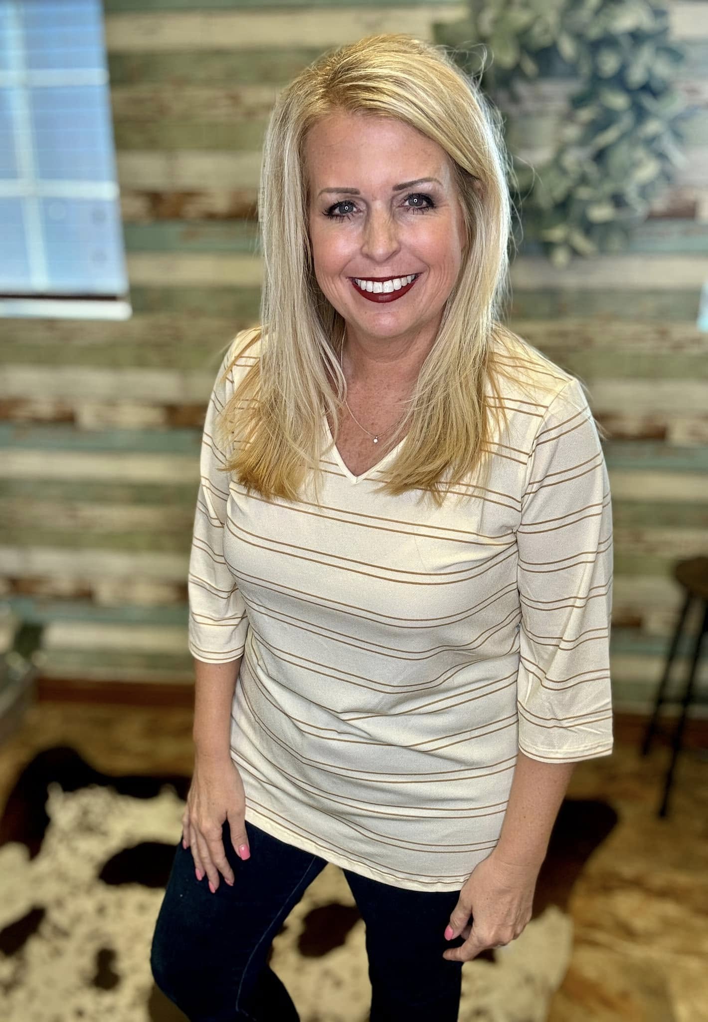 LuLaRoe LuLaRoe Eden Top - Soft Sandstone Neutral 