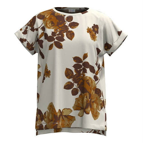 LuLaRoe LuLaRoe Leah Tunic - Golden Harvest Bloom 