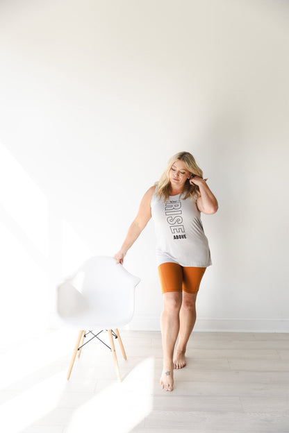 LuLaRoe LuLaRoe Rise Driven Shorts - Solid Caramel Toffee Brown 
