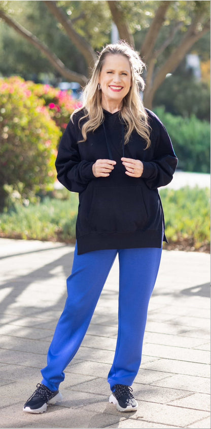 LuLaRoe Lexi Sweatshirt - Solid Black