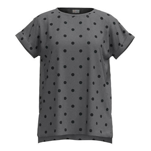 LuLaRoe LuLaRoe Leah Tunic - Charcoal Classic Dot 