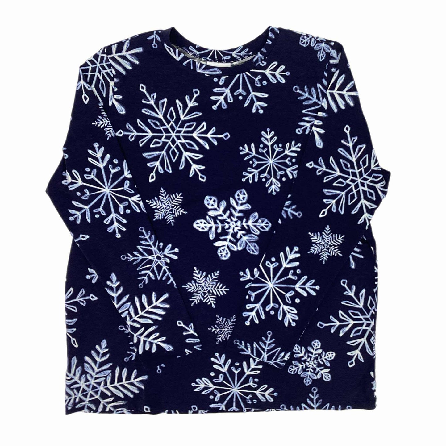 LuLaRoe Holiday Sharon - Midnight Snowfall