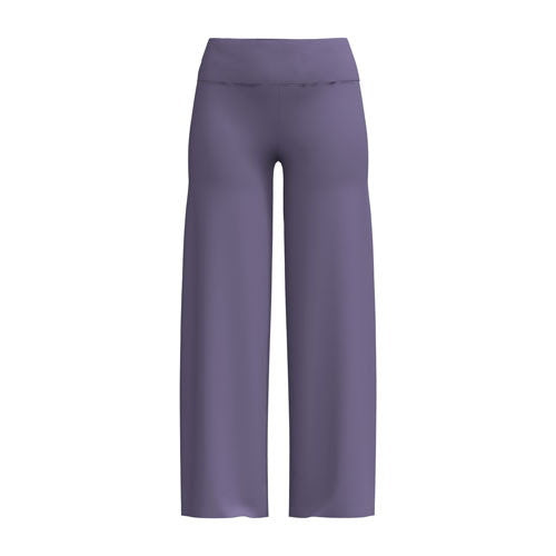 LuLaRoe LuLaRoe Essential Wide Leg Pant  - Solid Violet Orchid 