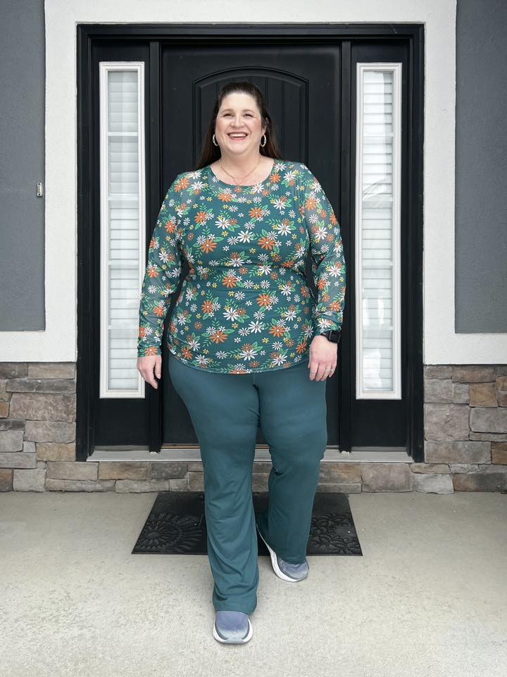LuLaRoe RISE 2022 - Passionate - Solid Deep Lagoon Teal 
