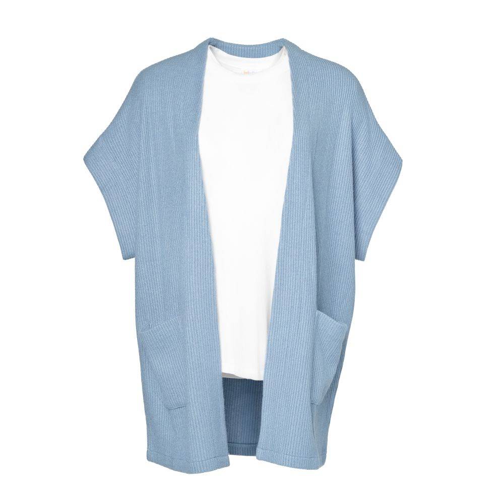 LuLaRoe Jimae Sweater Cardigan - Solid Dusty Blue