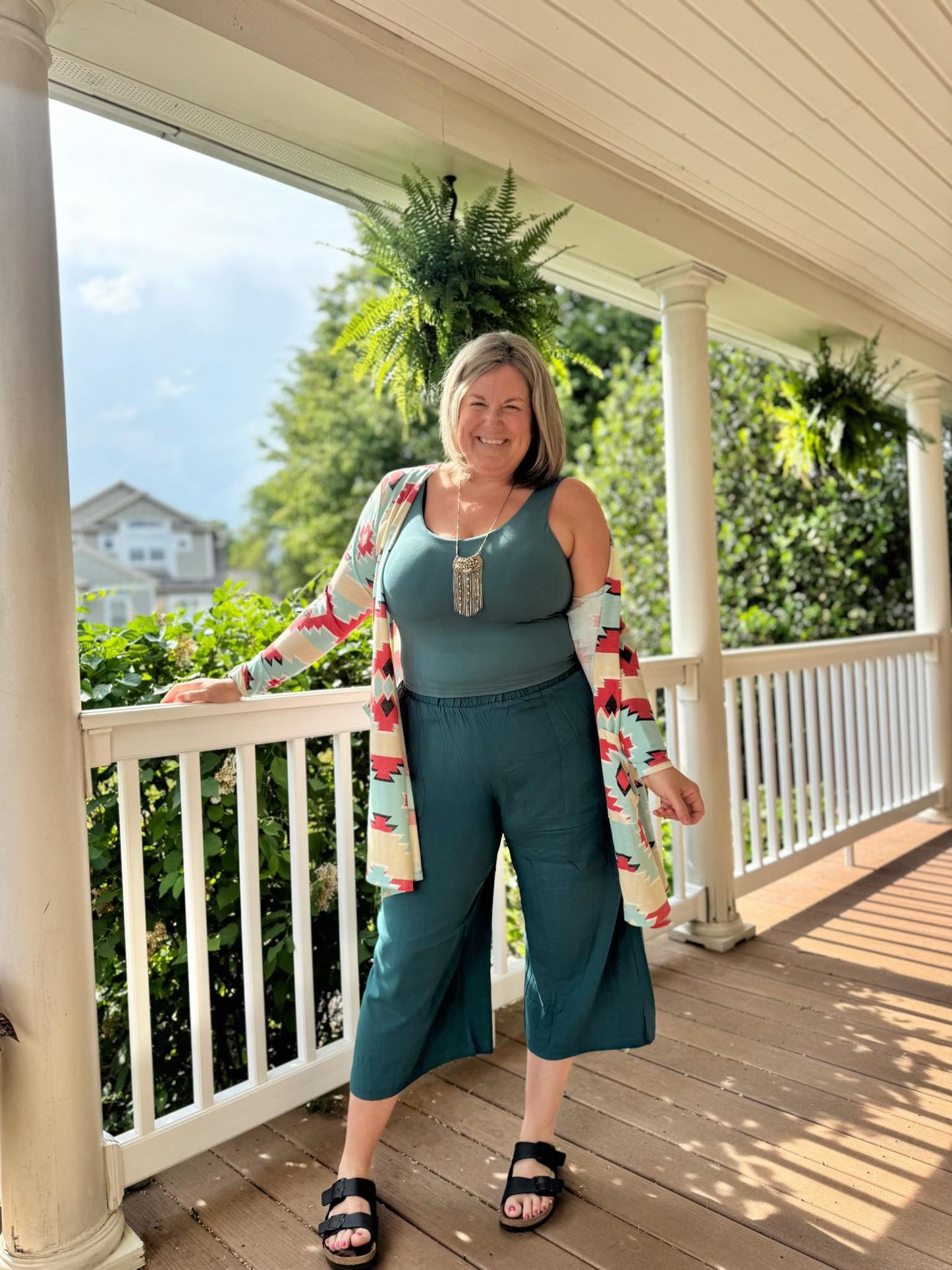 LuLaRoe LuLaRoe RISE Resilient Cami Bralette - Solid Deep Teal Current 