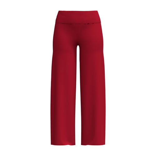 LuLaRoe LuLaRoe Essential Wide Leg Pant  - Solid True Red 