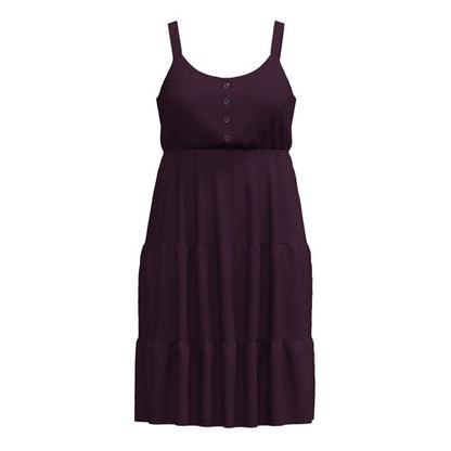 LuLaRoe Amanda Dress – Solid Deep Plum
