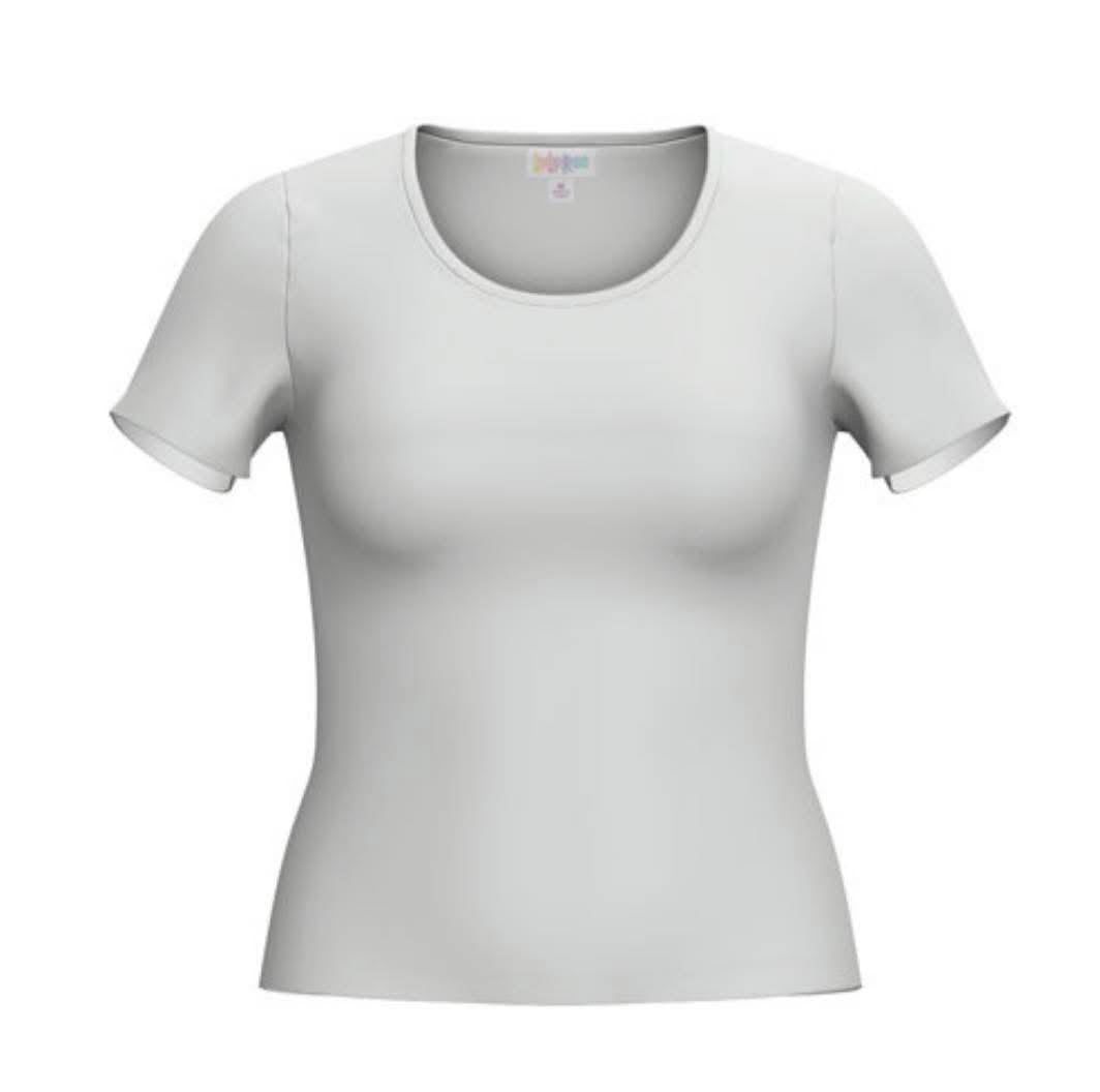 LuLaRoe Lani Scoop Neck Top - Solid White