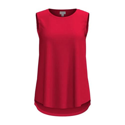 LuLaRoe Cocoa Sleeveless Top - Solid True Red
