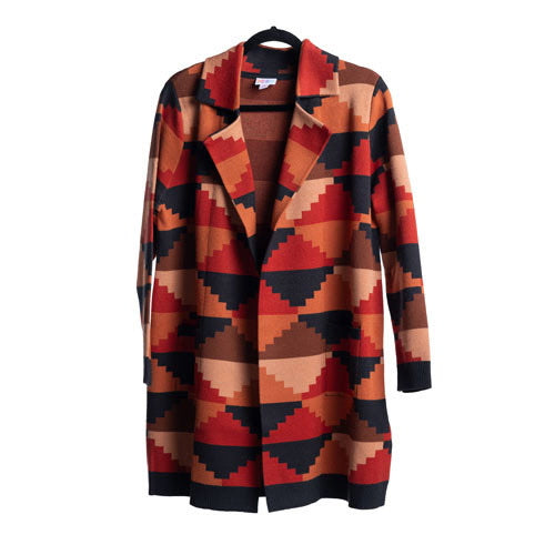 LuLaRoe LuLaRoe Laura Cardigan - Canyon Mosaic 