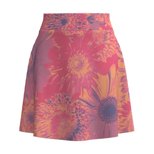 LuLaRoe LuLaRoe Eileen Skort - Sunset Coral Bloom 