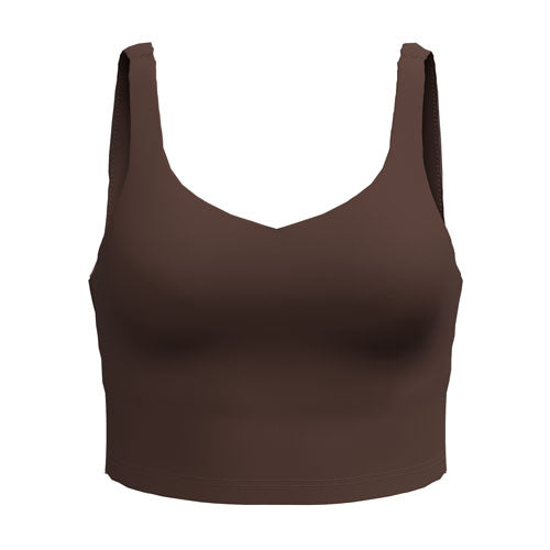 LuLaRoe LuLaRoe RISE Resilient Cami Bralette - Solid Cocoa Luxe 