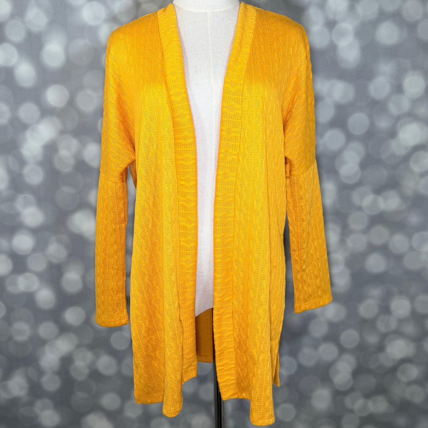 LuLaRoe Connie Lightweight Overlay - Solid Mustard