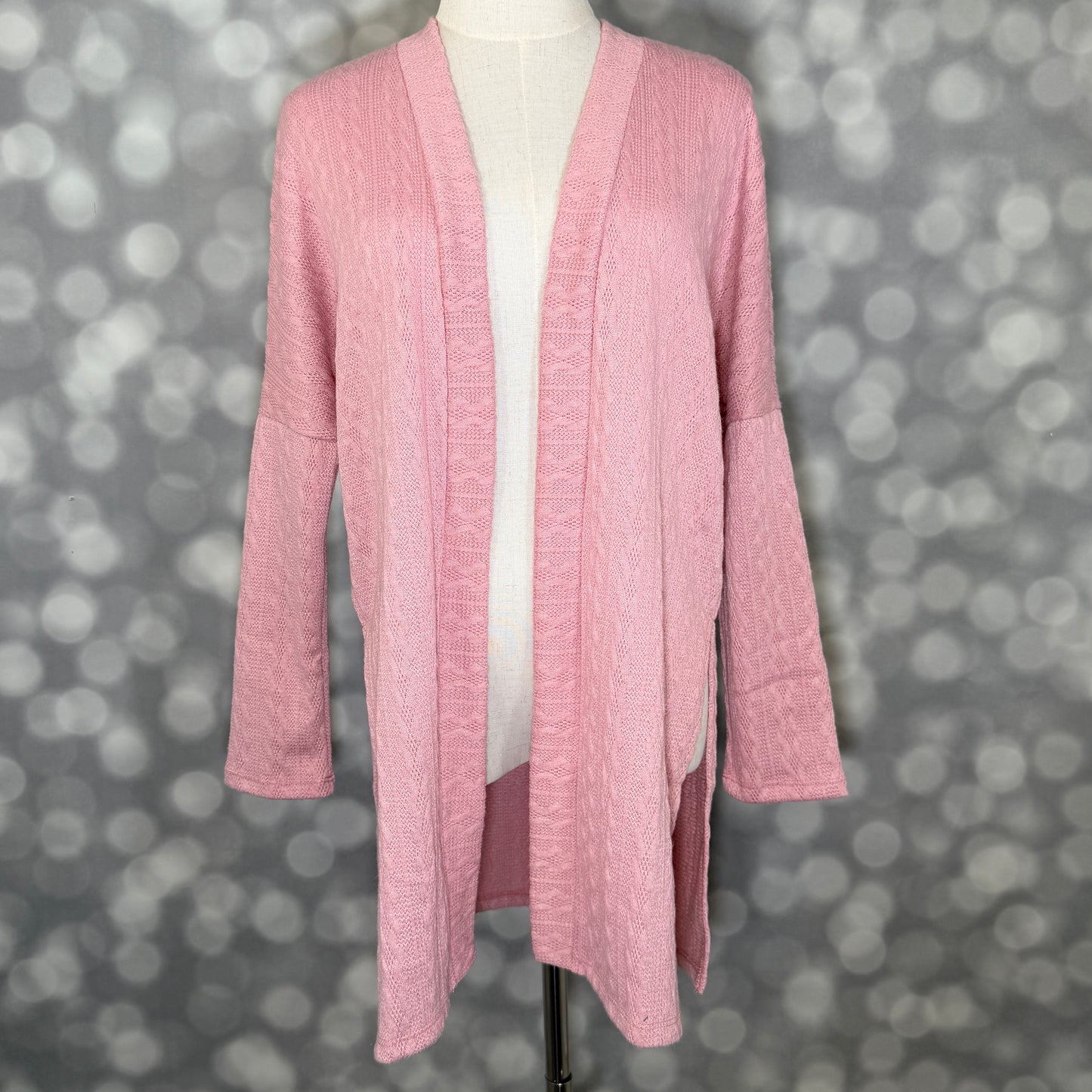 LuLaRoe Connie Lightweight Overlay - Solid Dusty Rose