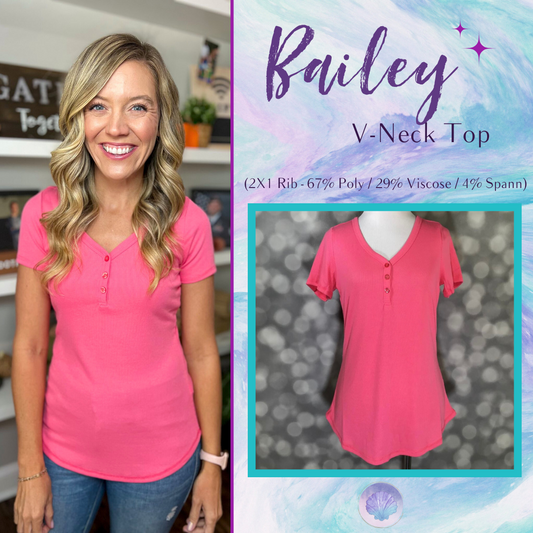 LuLaRoe Bailey - Solid Pink 
