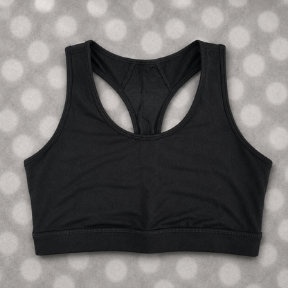 LuLaRoe RISE Invincible Sports Bra – Solid Black