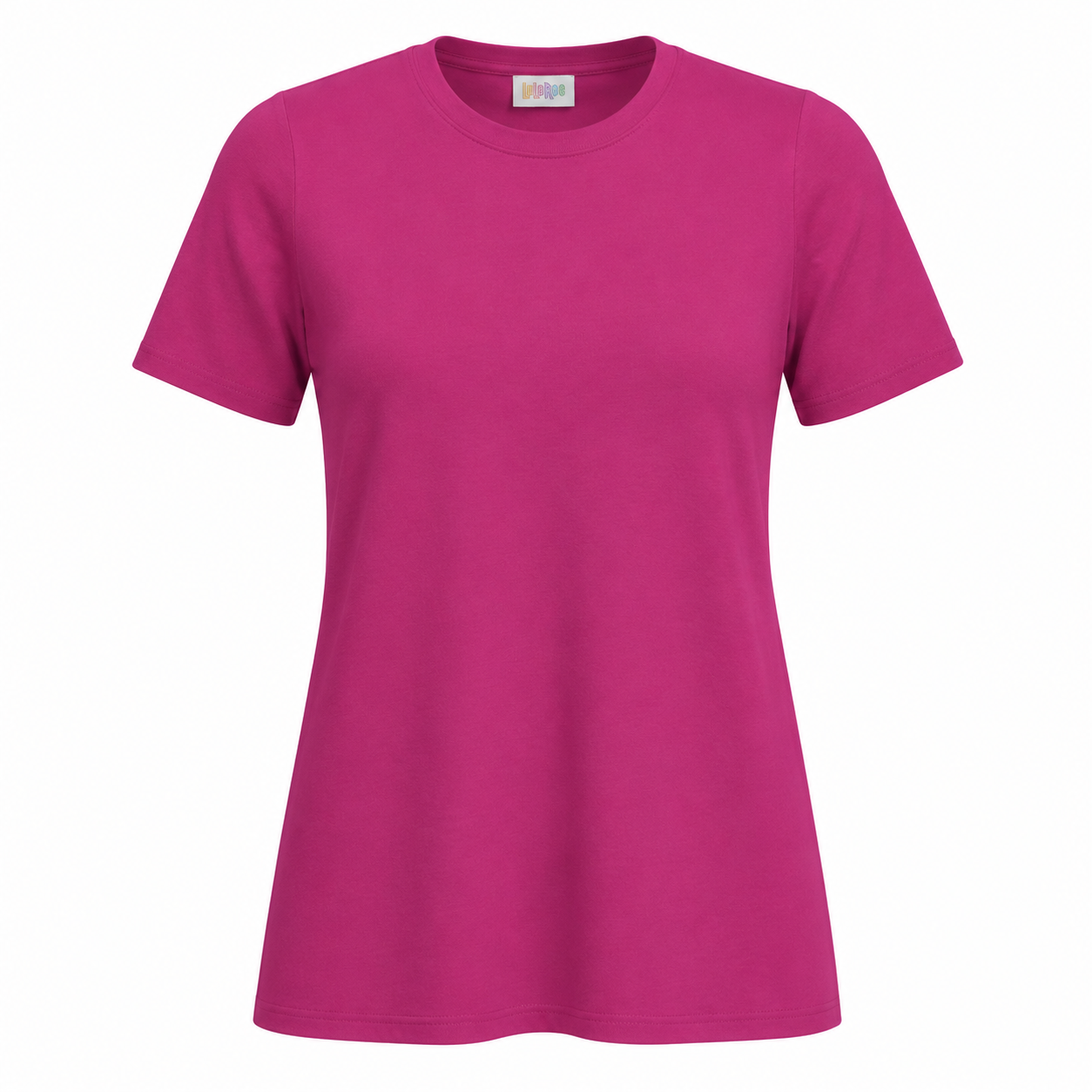 LuLaRoe Essential Tee - Solid Fuchsia Bloom