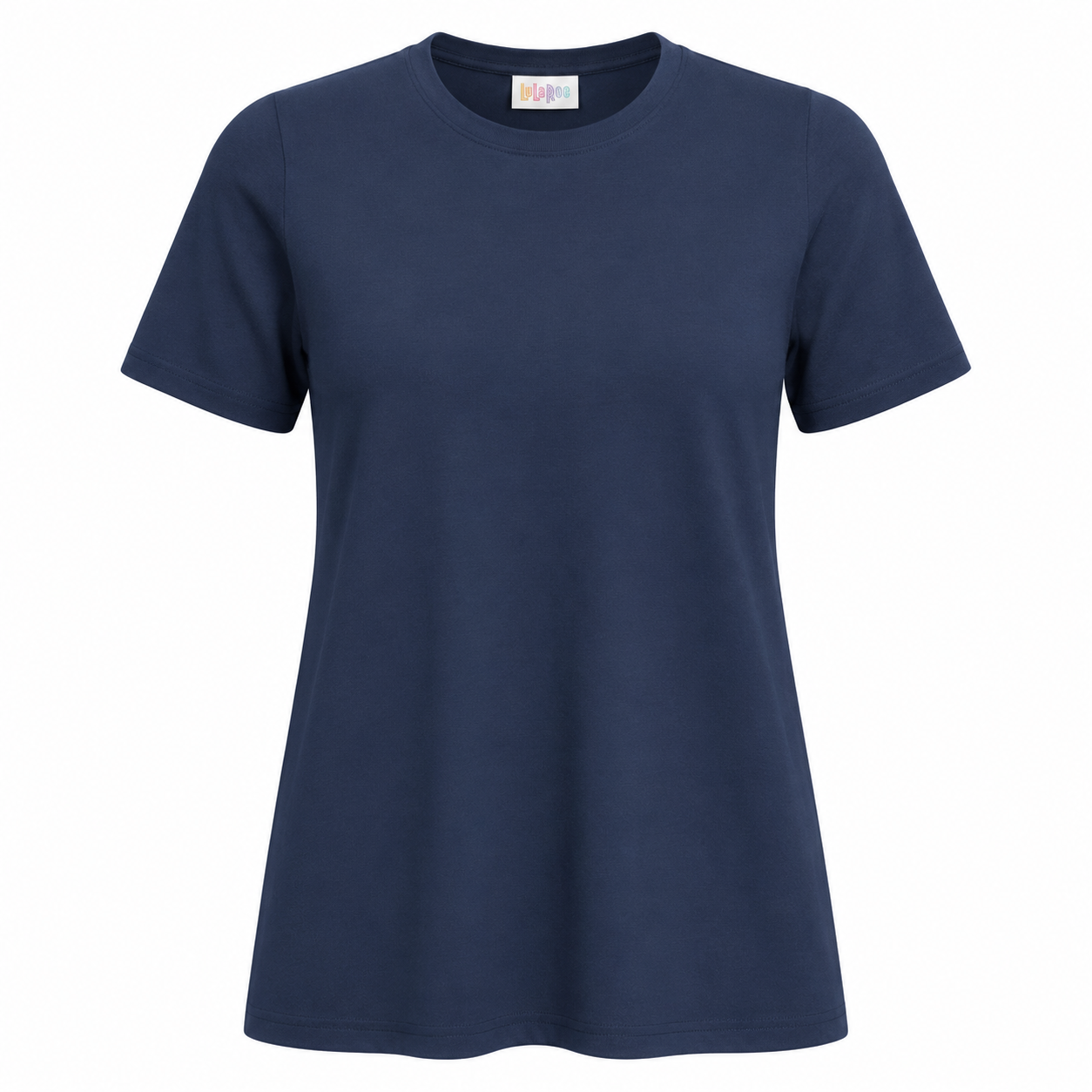 LuLaRoe Essential Tee - Solid Stormy Blue