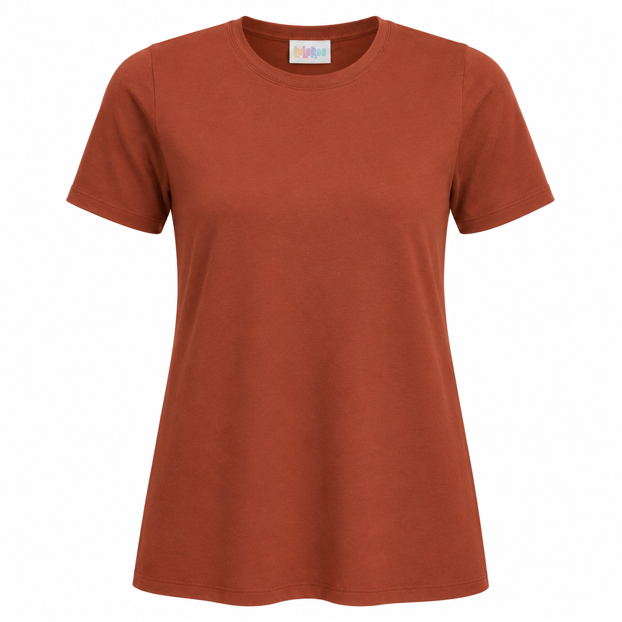 LuLaRoe Essential Tee - Solid Canyon Clay