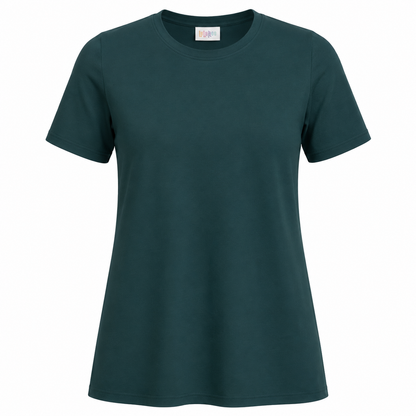 LuLaRoe Essential Tee - Solid Deep Teal