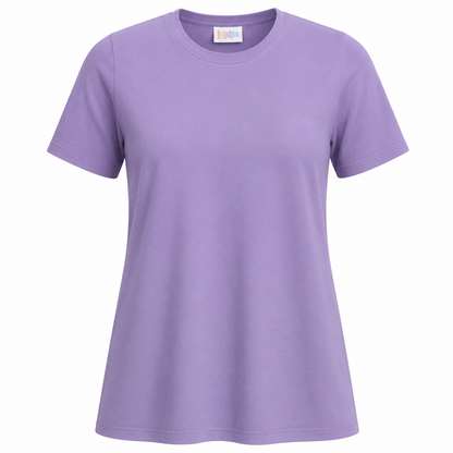 LuLaRoe Essential Tee - Solid Lavender Mist