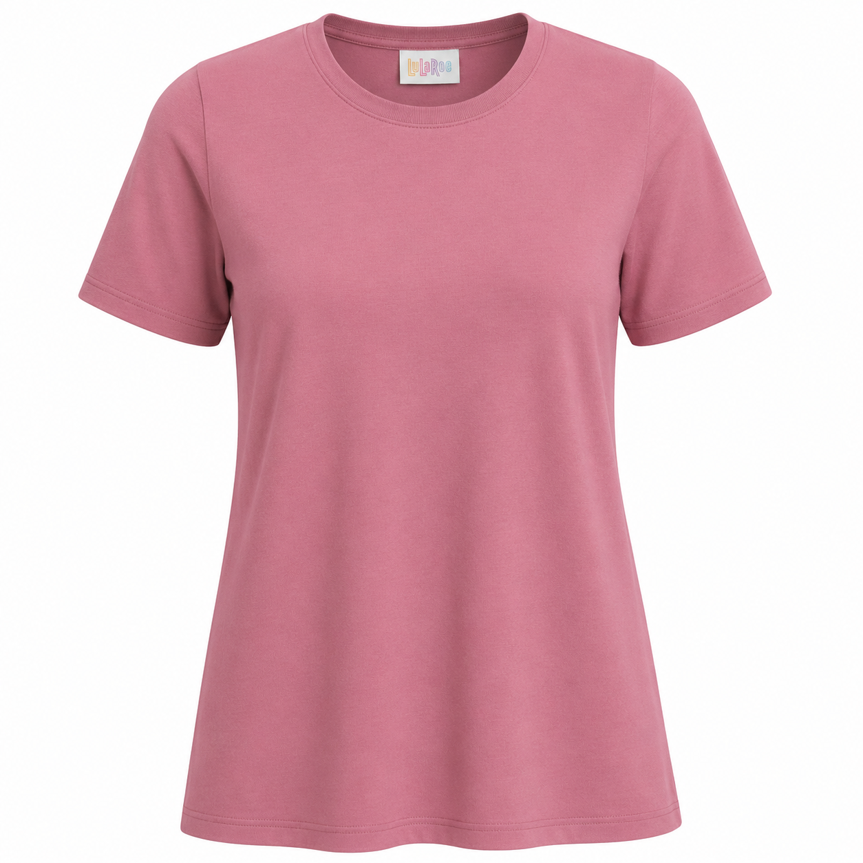 LuLaRoe Essential Tee - Solid Petal Pink