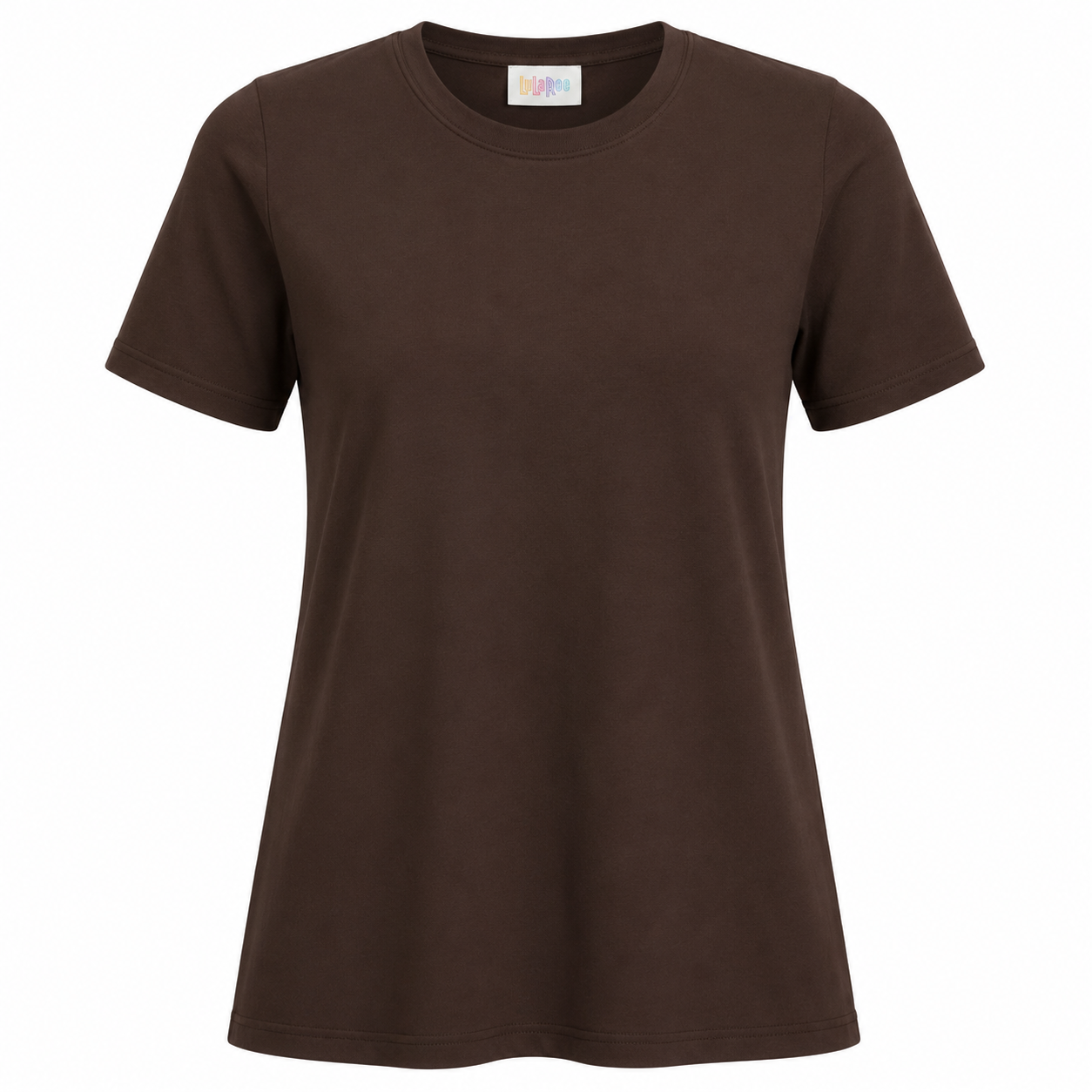 LuLaRoe Essential Tee - Solid Cocoa Truffle
