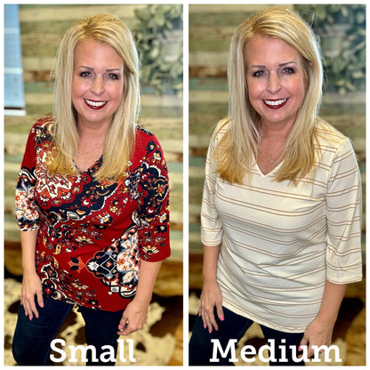 LuLaRoe LuLaRoe Eden Top - Soft Sandstone Neutral 