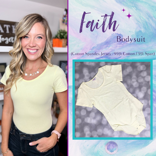 Faith - Solid Pale Yellow