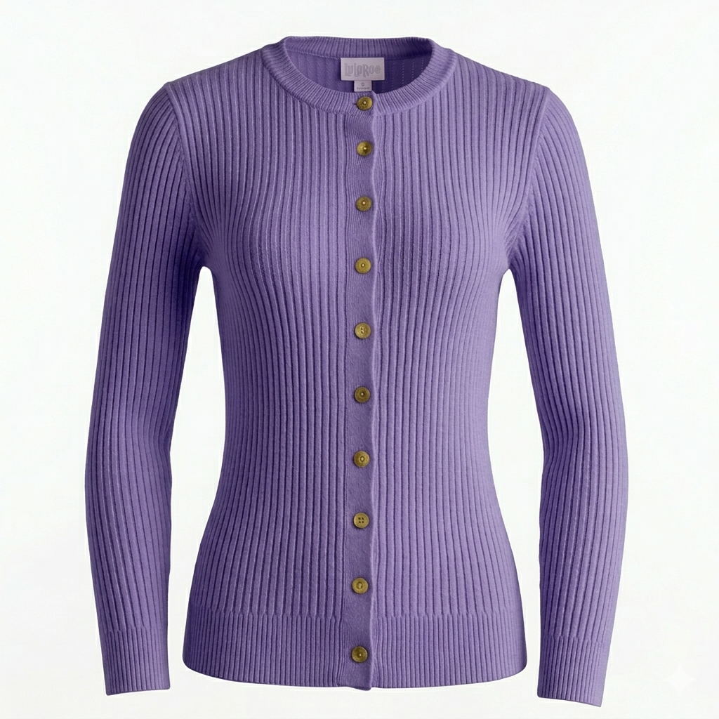 LuLaRoe LuLaRoe Becky Cardigan - Solid Lavender 