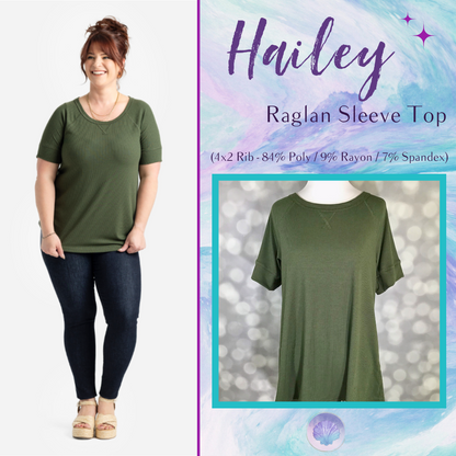 LuLaRoe Hailey - Solid Dark Olive 