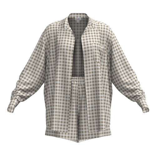 LuLaRoe Polly Set - Sandstone Gingham