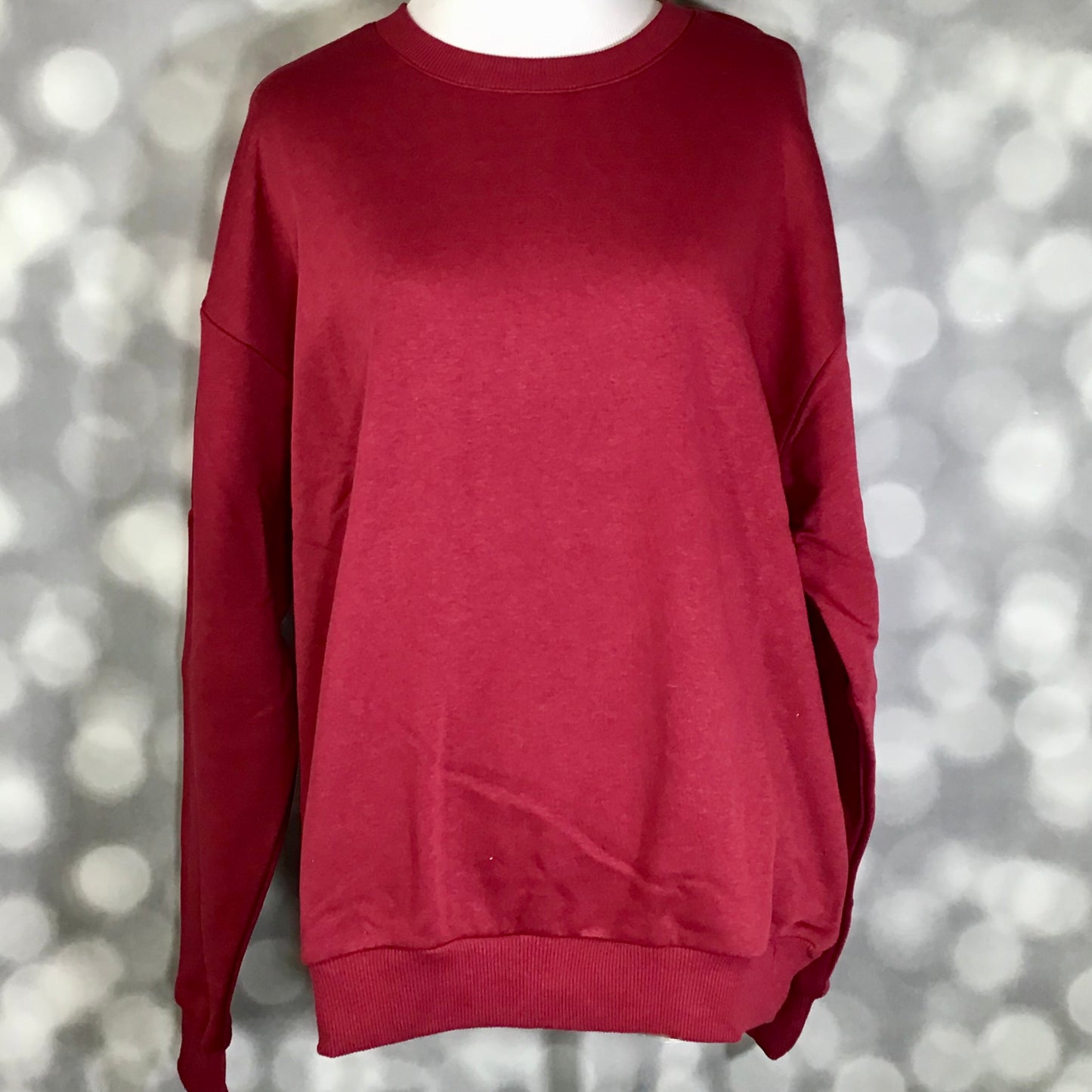 LuLaRoe LuLaRoe RISE Reset Pullover – Solid Crimson Reserve 